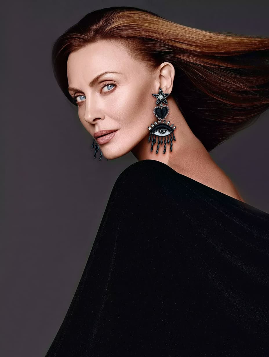 Earrings Dark Charm - Image 4